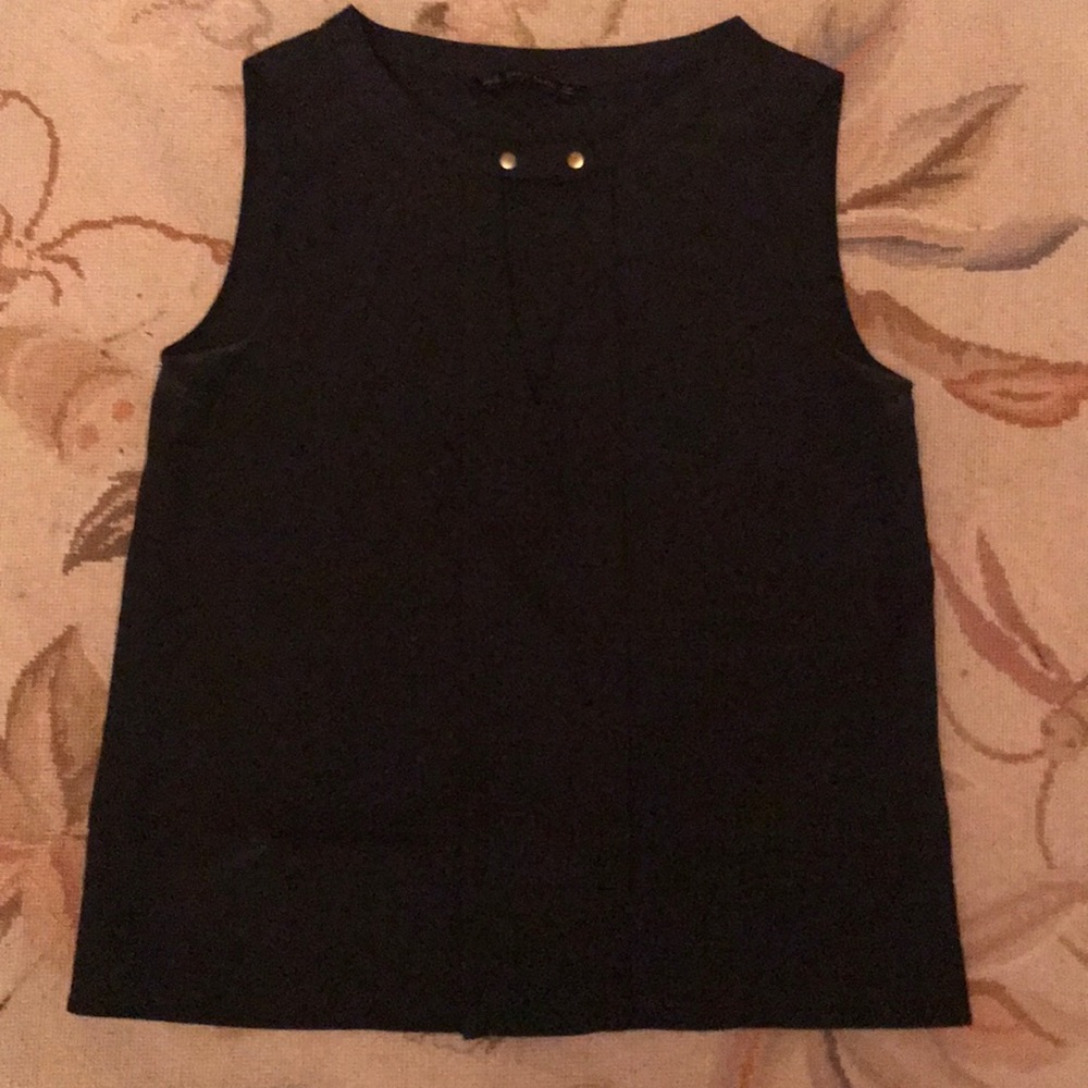 Zara Basic Triangle Hole tank